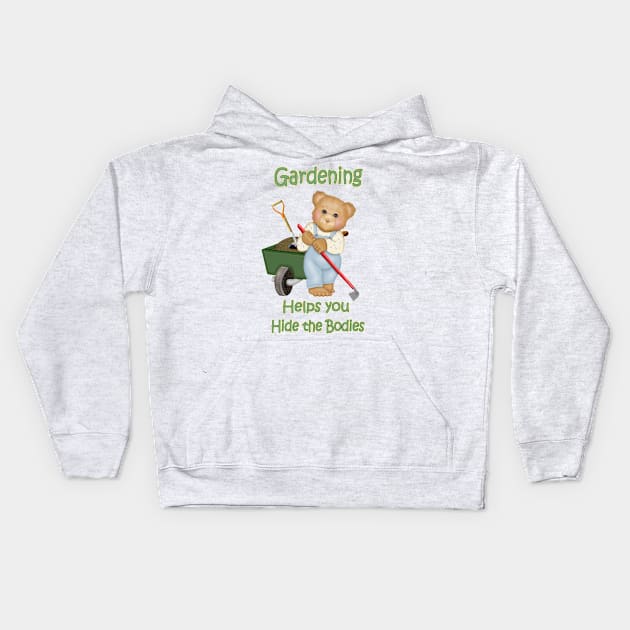 Gardening Tips Kids Hoodie by SpiceTree